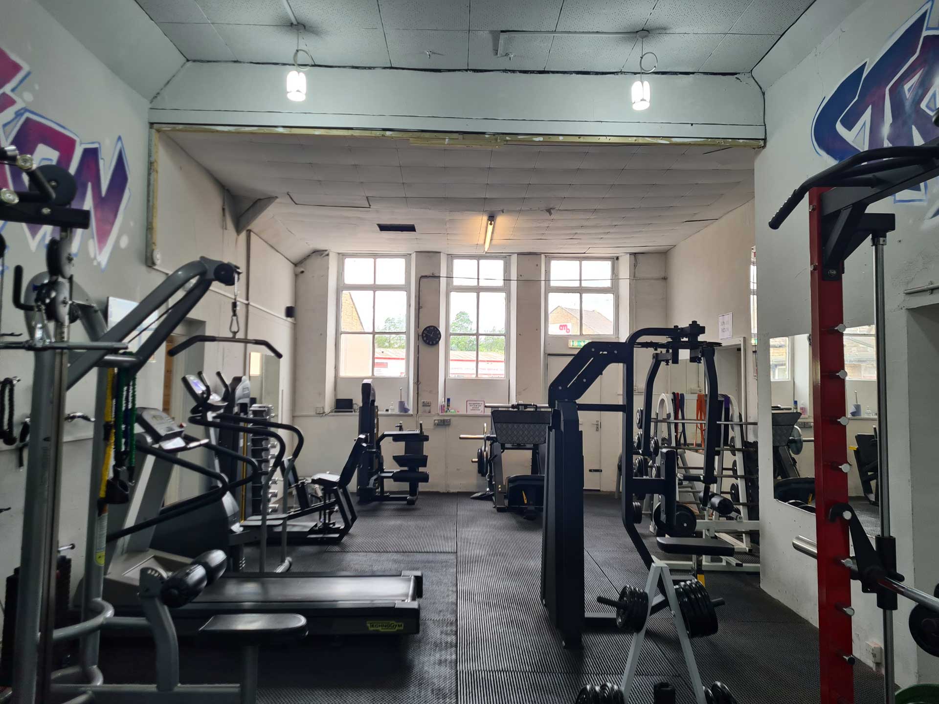 The light, spacious B-Strong studio